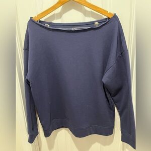 BNWOT SOCIAL CULTURE OFF THE SHOULDER SWEATSHIRT LARGE